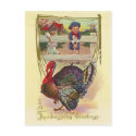 Thanksgiving Greetings Postcard