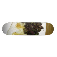 Thanksgiving Grilled Cod Fig Taupenade Skateboard