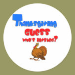 Thanksgiving Guest.:-) stickers