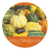 Thanksgiving Harvest 2 - Happy Thanksgiving Stickers