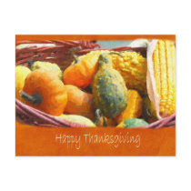Thanksgiving Harvest 3 - Happy Thanksgiving postcards
