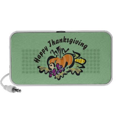 Thanksgiving Harvest iPhone Speaker