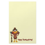 Thanksgiving Holiday Turkey Stationery