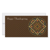 Thanksgiving Icons Photo Card photo cards