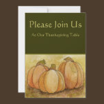 Thanksgiving Invitation invitations