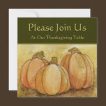 Thanksgiving Invitation invitations