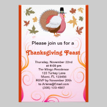 Thanksgiving Invitation Design invitations