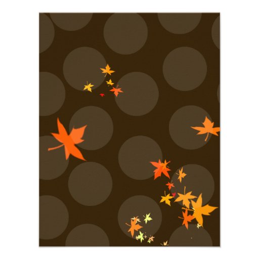 Thanksgiving invitations, maple leaves