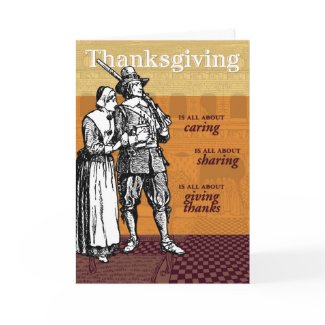Thanksgiving Is All About... card