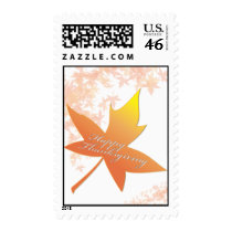 Thanksgiving leaf stamp