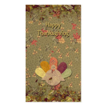 Thanksgiving Mini Cards Business Card