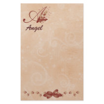 Thanksgiving Monogram A Stationary stationery