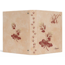 Thanksgiving Monogram Letter K Binder by forbes1954 Thanksgiving Monogram Letter K Binder