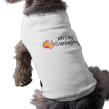 Thanksgiving My First Thanksgiving Dog Clothing