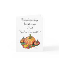 thanksgiving note card