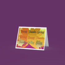 ThanksGiving Note cards
