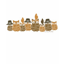 Thanksgiving Owls t-shirts by candystore Thanksgiving Owls t-shirts