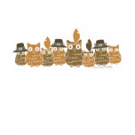 Thanksgiving Owls t-shirts