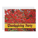 Thanksgiving Party invitation