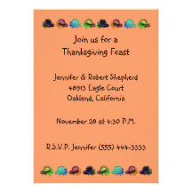 Thanksgiving Party Invitation