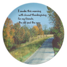 Thanksgiving Party Plates