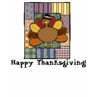 Thanksgiving Patchwork Turkey shirt