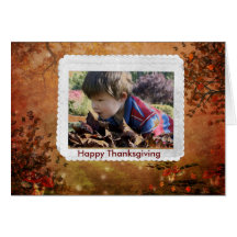 Thanksgiving Personalized Card