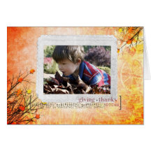 Thanksgiving Personalized Card