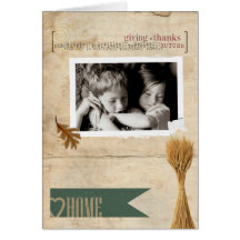 Thanksgiving Personalized Card