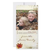 thanksgiving Photcard photo cards