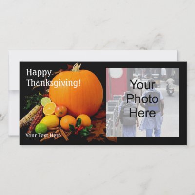 card greeting personalized thanksgiving