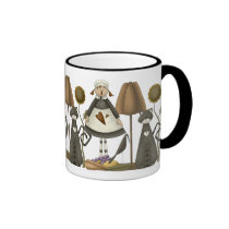Thanksgiving Pilgrim Life Mug mugs