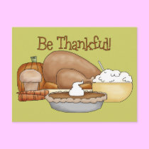 Thanksgiving postcards