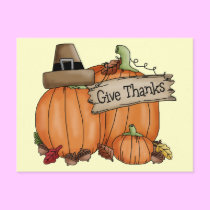 Thanksgiving postcards