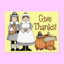 Thanksgiving postcards