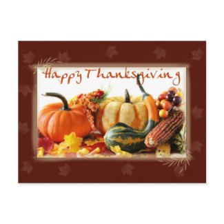 Thanksgiving Postcard postcard