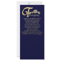 Thanksgiving - Psalm 100 Rack Card