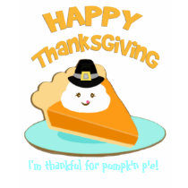 Thanksgiving Pumpkin Pie  T-Shirt