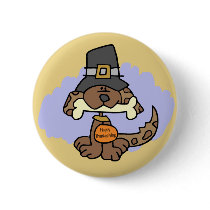 Thanksgiving Puppy button