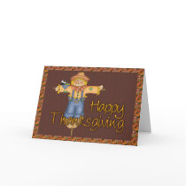 Thanksgiving Scarecrow cards by RainbowCards Thanksgiving Scarecrow cards