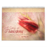 "Thanksgiving" Scripture Christian Art Calendar