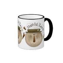 Thanksgiving Thankful Hearts Mug