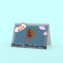 Thanksgiving trade off card