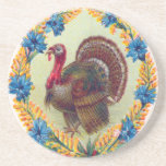 Thanksgiving Turkey Beverage Coaster