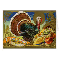 Thanksgiving Turkey Card