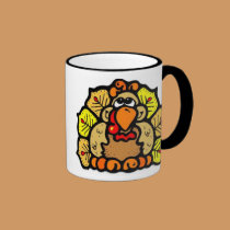 Thanksgiving Turkey mugs