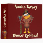 Thanksgiving Turkey Dinner Binder Binder