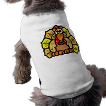 Thanksgiving Turkey Doggie Tee