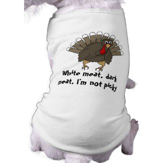Thanksgiving Turkey Dog Shirt petshirt