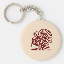 Thanksgiving Turkey Keychains